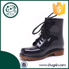 Moda adulta modelado japón impermeables pvc rainboots de plástico B-817